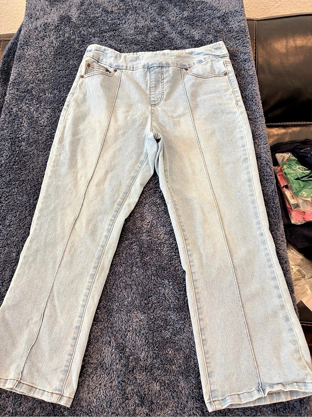 slim-sation Boot Cut Jeans in Blue Waist 10